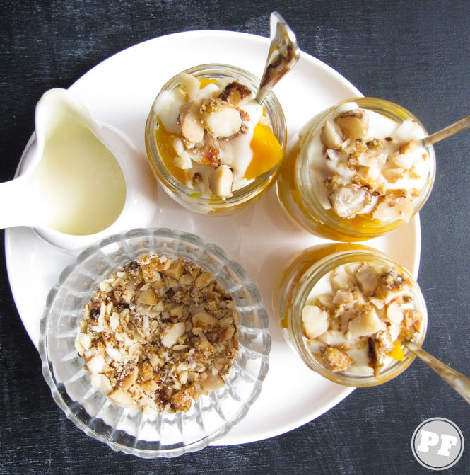 White Chocolate Yogurt with Fruit