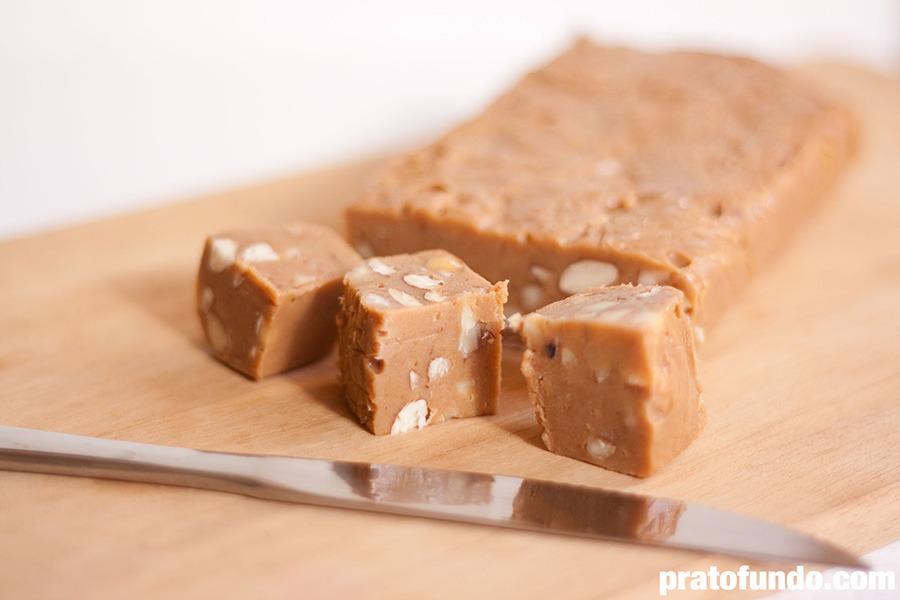 Caramelized White Chocolate Fudge