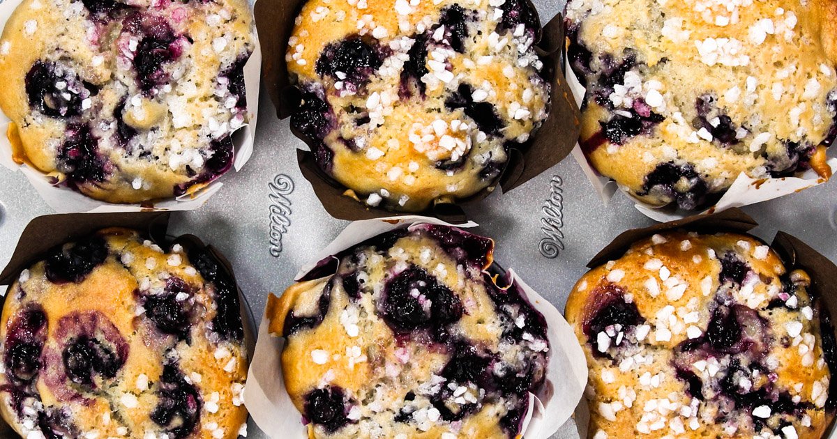 Blueberry and Yogurt Muffin (Blueberry Muffin)