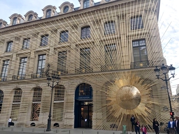 Louis Vuitton store in Paris