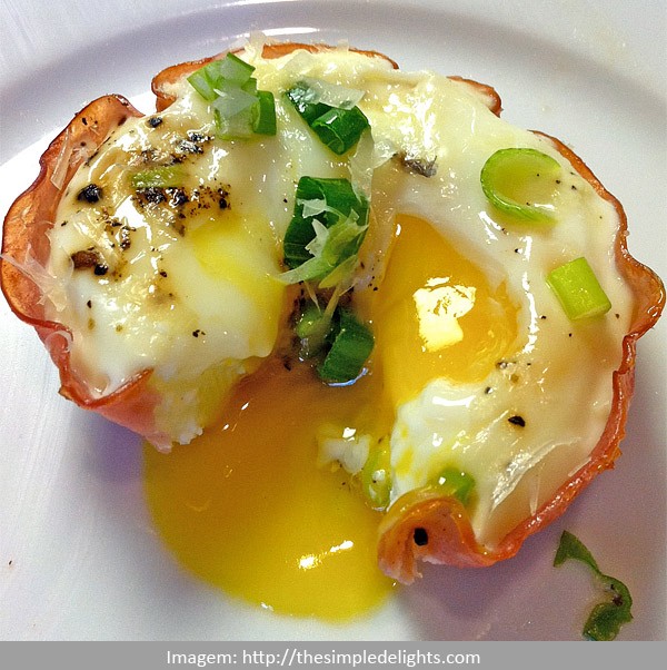 Baked Eggs in Turkey Breast – Panelaterapia