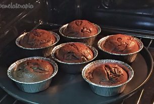 Banana, Cocoa and Nutella Cupcake – Panelaterapia