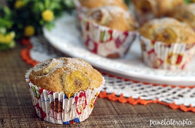 muffins de banana