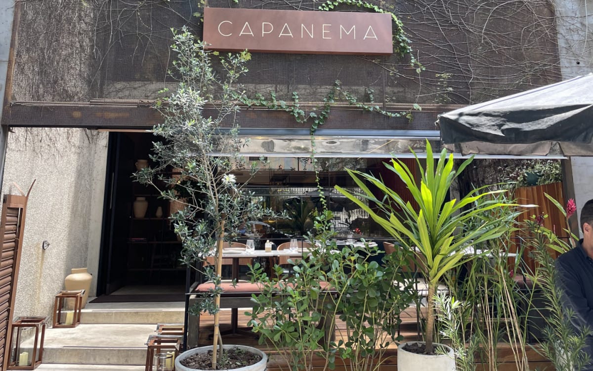 Capanema: Mediterranean restaurant in Jardins, in São Paulo