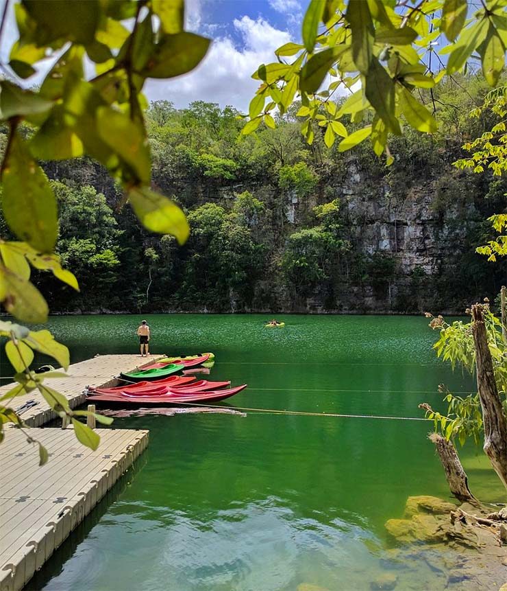 Cenoten von Miguel Colorado, Campeche – Mexiko (Foto: This World Is Ours)