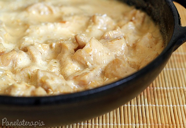 Chicken with Onion Cream – Panelaterapia