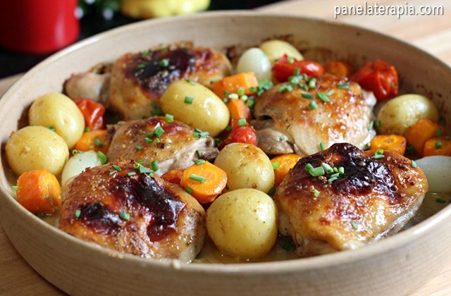 Colorful Roast Chicken – Panelaterapia