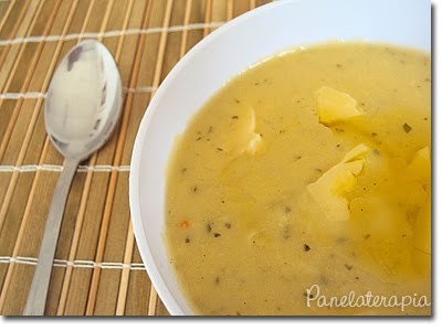 Cornmeal Soup with Spinach – Panelaterapia