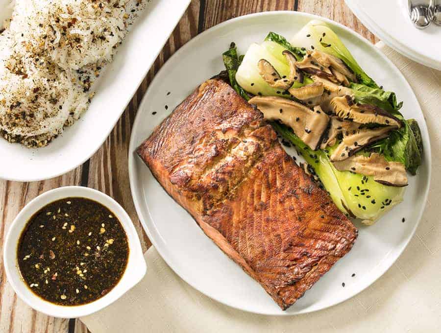 Bok Choy Salmon