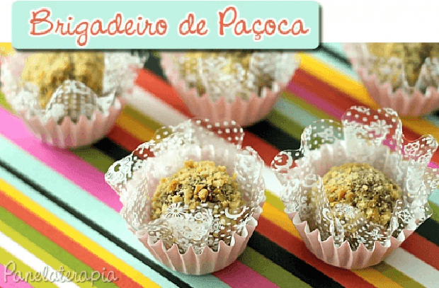 Gourmet Brigadeiro de Paçoca – Panelaterapia