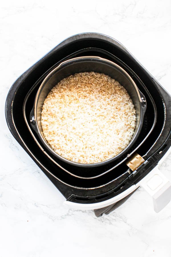 How to Make Brown Rice in the Air Fryer