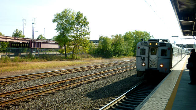 Train that takes you from Newark airport to New York (Photo: This World is Ours)