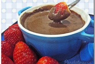 Light Chocolate Fondue – Panelaterapia