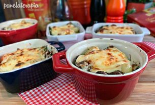 Meat with Vegetables and Cheese Fondue – Panelaterapia