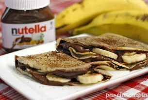 Nutella Crepe with Banana – Panelaterapia