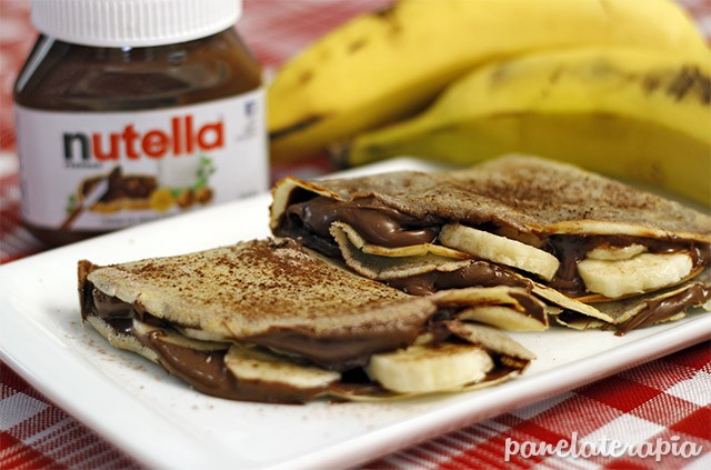 Nutella Crepe with Banana – Panelaterapia