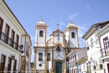 Photo of the Igreja Matriz Nossa Senhora do Pilar, in Ouro Preto, MG – Photo Credit: © Ricardo Junior Fotografias.com.br