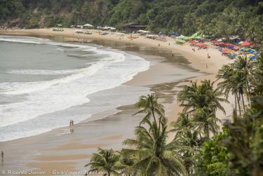 Foto von Praia do Madeiro, in Tibau do Sul, RN – Bildnachweis: © Ricardo Junior Fotografias.com.br