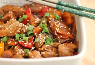 Pork in sweet and sour sauce – Panelaterapia