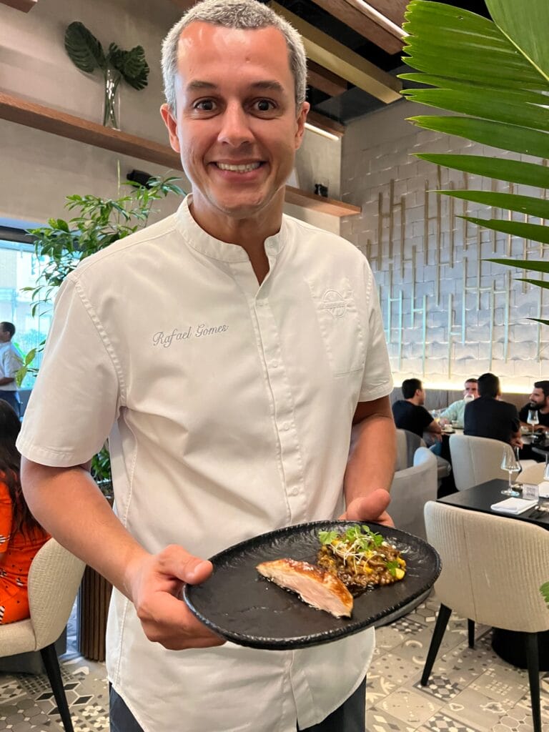 Rafa Gomes, chef at Itacoa