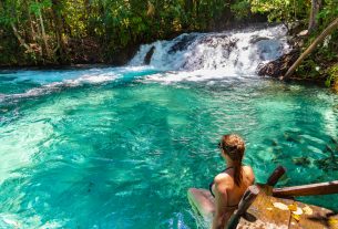 Cachoeira do Formiga Jalapao Tocantins Credito editorial Ticiana Giehl shutterstock 1347925871