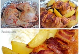 Roasted Chicken with Potatoes – Panelaterapia