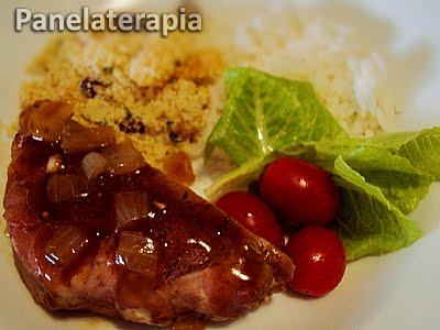 Roasted Ham with Apricot Farofa – Panelaterapia