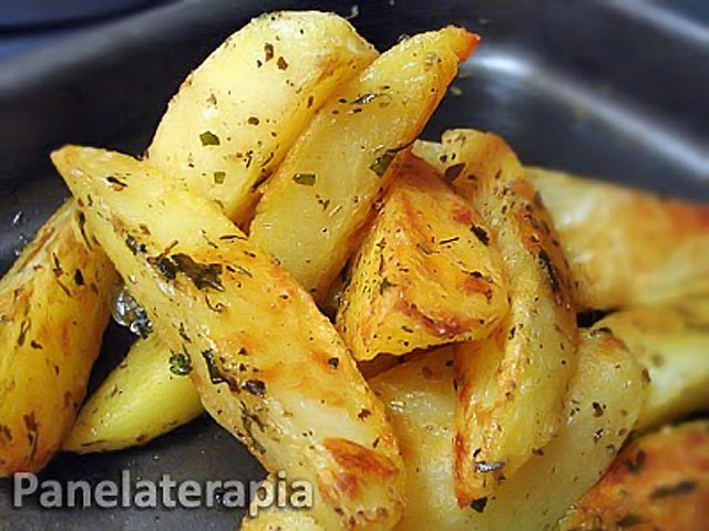 Roasted Potatoes with Mixed Herbs – Panelaterapia