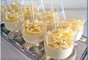 Sicilian Lemon Mousse with White Chocolate – Panelaterapia