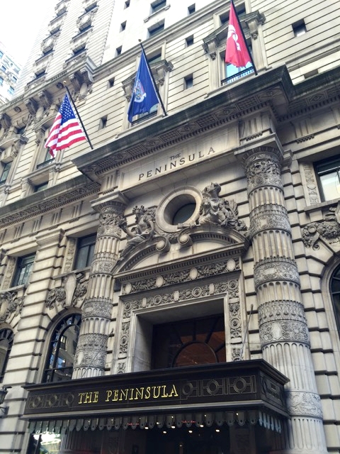 The luxurious hotel The Peninsula is one of the best hotels in NY