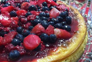 White Chocolate Cheesecake with Red Fruits – Panelaterapia