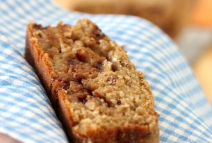 Wholemeal Banana, Chestnut and Chocolate Chip Cake – Panelaterapia