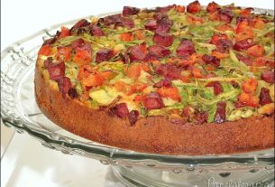 Zucchini and pepperoni pie – Panelaterapia