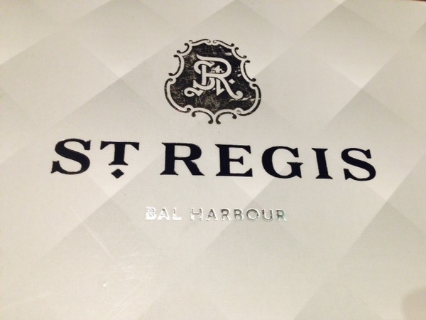 St Regis - luxury hotel in Miami