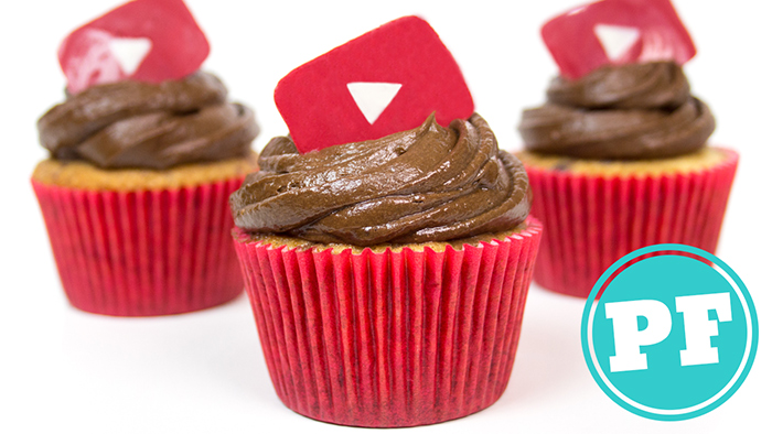 Vanilla, Red Fruit and Chocolate Cupcake