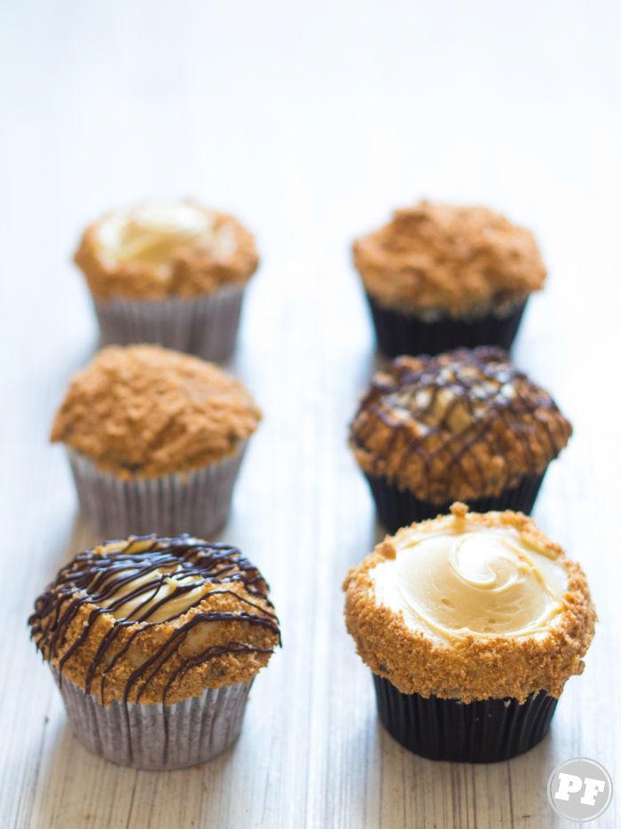 Peanut Butter and Paçoca Cupcake by PratoFundo.com