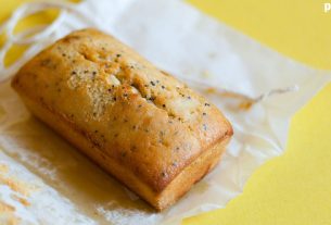 Sicilian Lemon, Yuzu and Poppy Cake