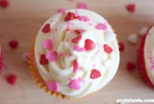 Truffled Vanilla Cupcake and Cream Cheese Frosting