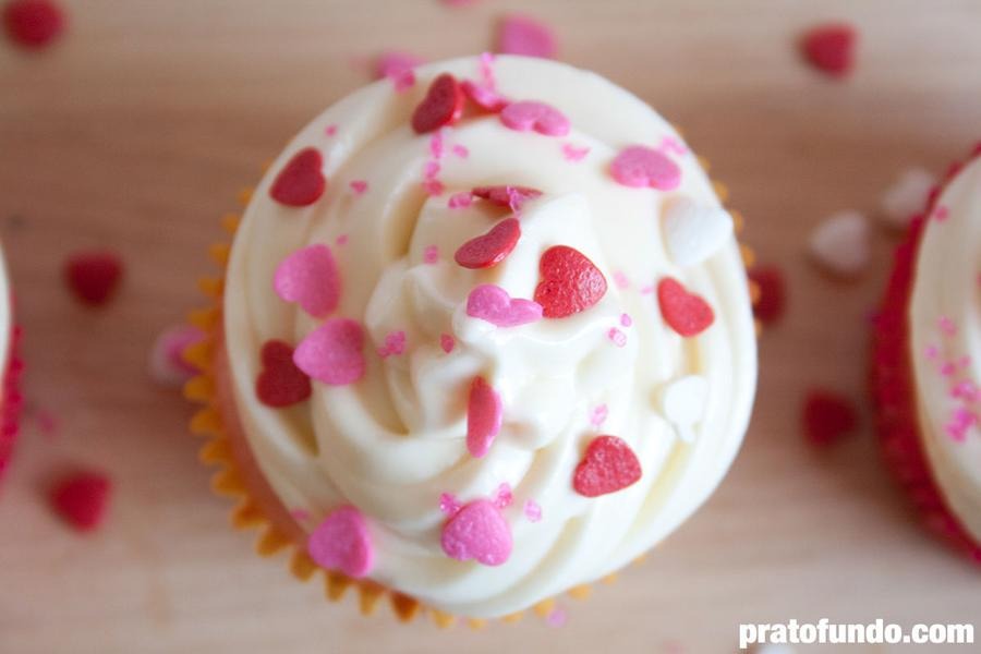 Truffled Vanilla Cupcake and Cream Cheese Frosting