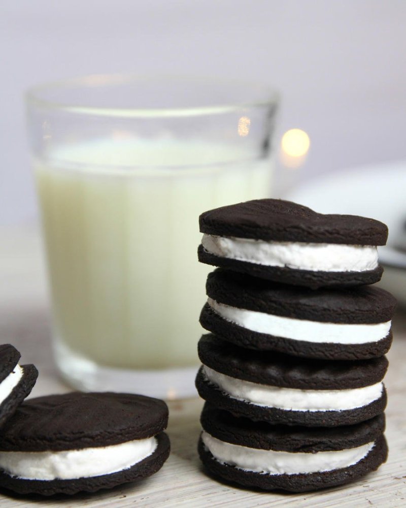 Homemade Marshmallow Oreo