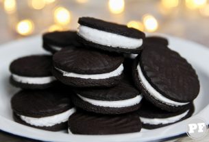 Homemade Marshmallow Oreo |  PratoFundo