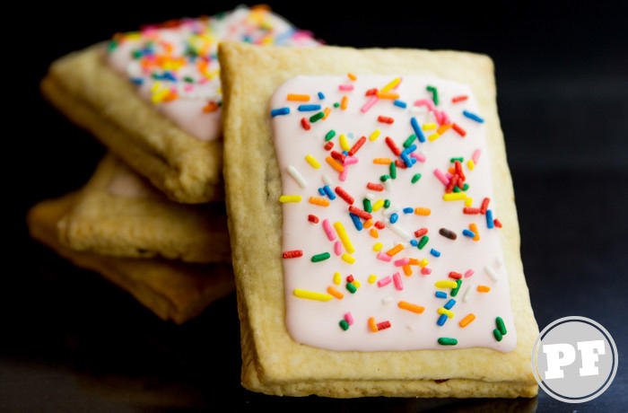 Homemade Banana and Strawberry Pop Tarts