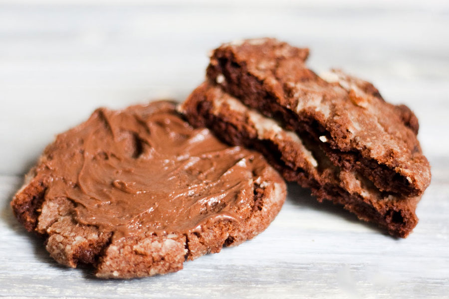 Nutella and Chocolate Cookies