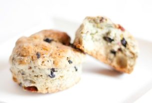 Minute Bread: Blueberry and Cranberry Scones