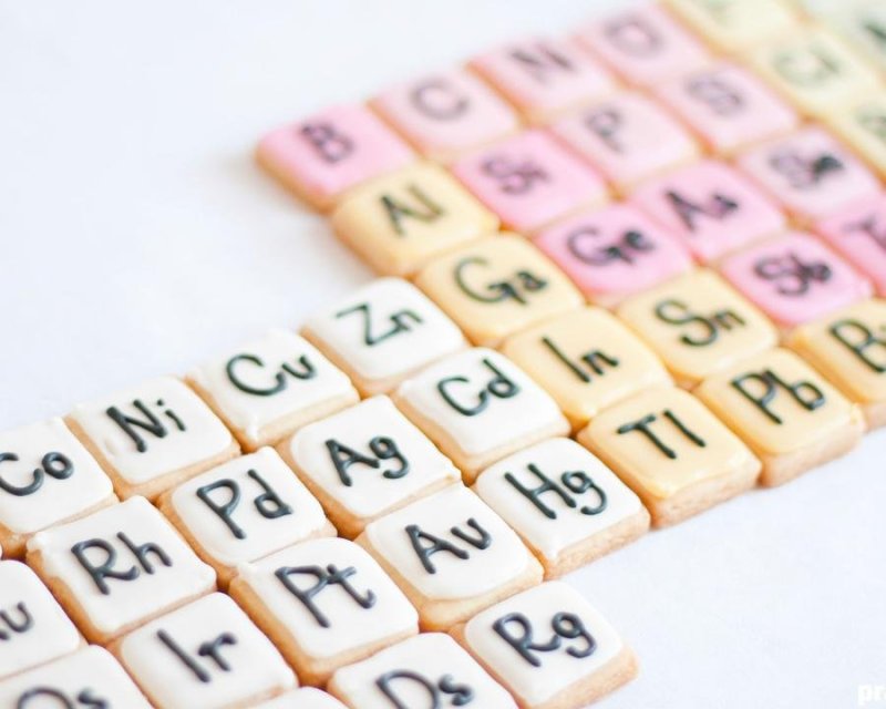 Periodic Table Cookies