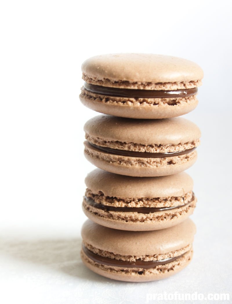 Chocolate Macaron