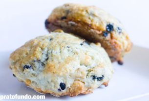 Minute Bread: Blueberry and White Chocolate Scones