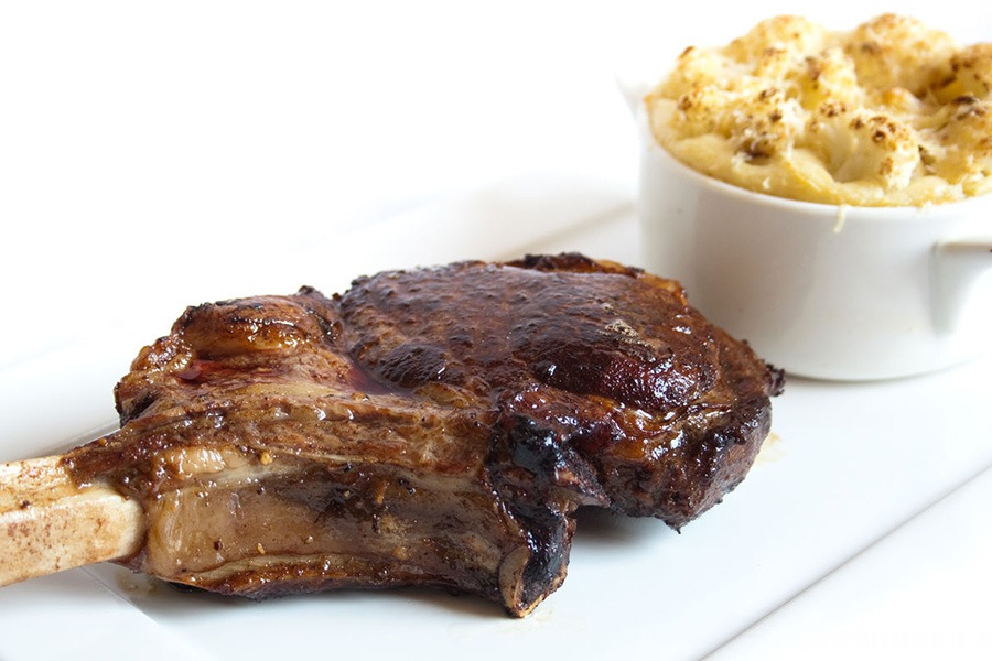 Prime Rib and Roasted Cauliflower