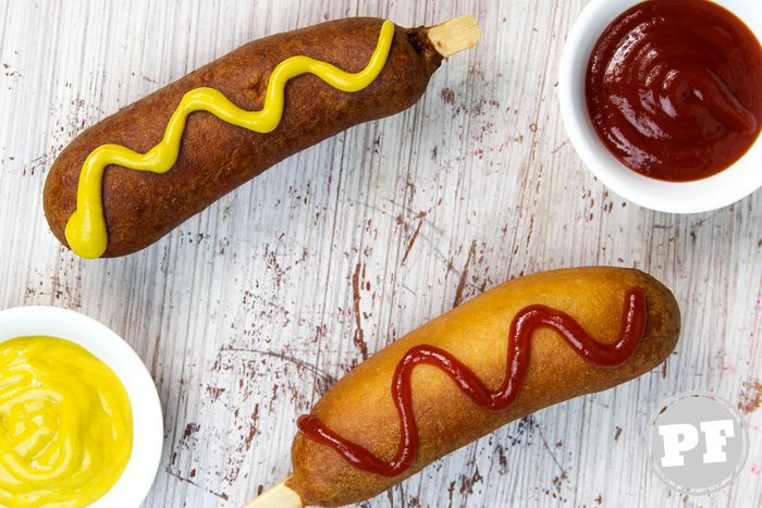 Corn Dog: Sausage Bread