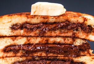 Pancake stuffed with Nutella |  PratoFundo